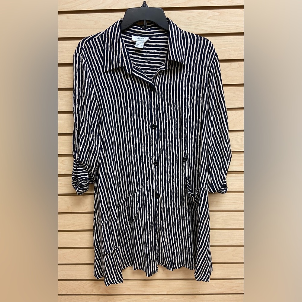 DORMAN FASHIONABLE WOMEN SUMMER COTTON SHIRT SIZE XL